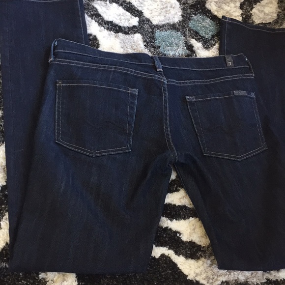 7 For All Mankind Denim - 🎉HP🎉7 for all Mankind Jeans women’s size 29 dark